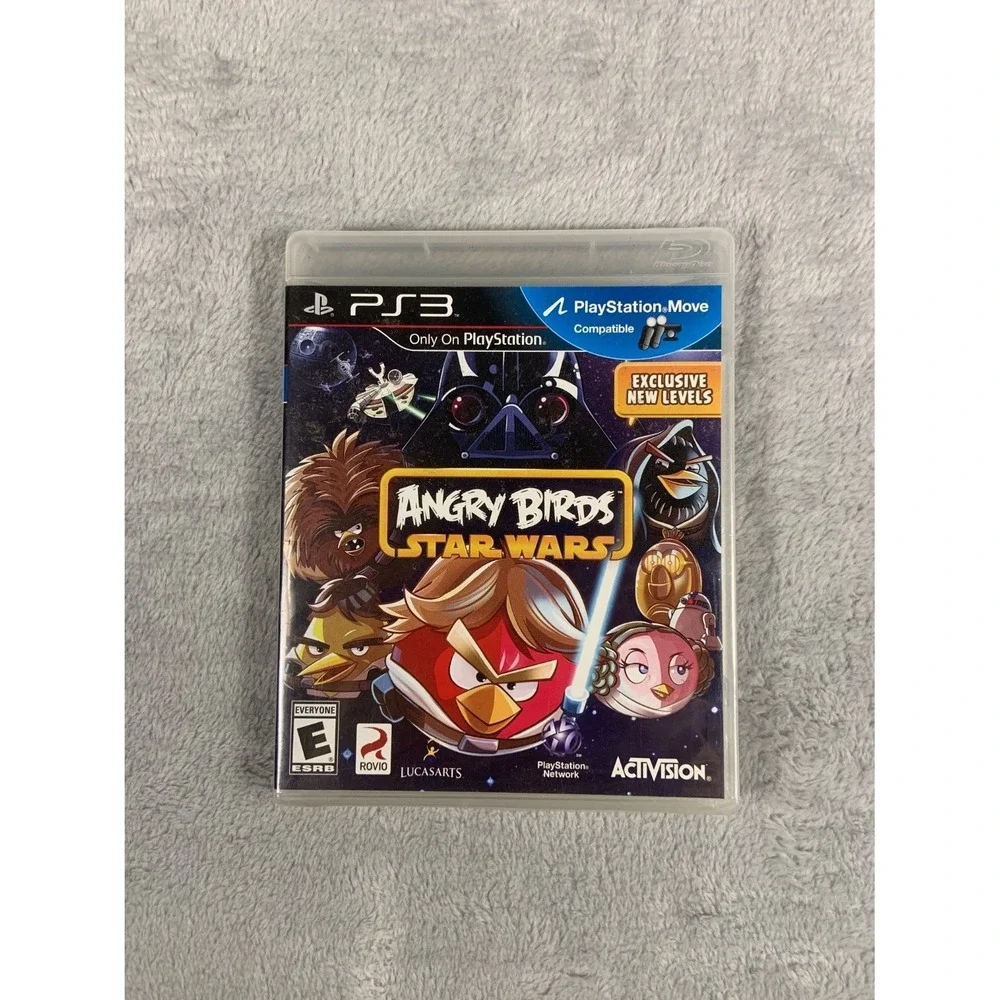 Sealed Angry Birds Star Wars Rovio PS3 Blu-ray Game multicolor
